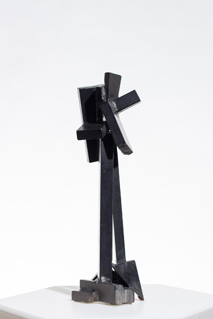 JOEL PERLMAN, American (b. 1943), Study for Large: JOEL PERLMAN, American (b. 1943), Study for Large Sculpture,steel, inscribed "JP 85", height" 17 3/4 inches, PROVENANCE: Private Collection, New York.
