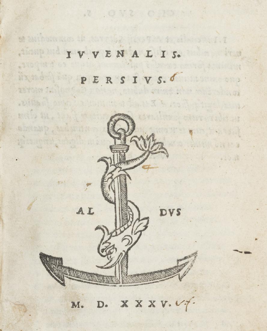 Aldina - Giovenale, Decimo Giunio (1 of 1)