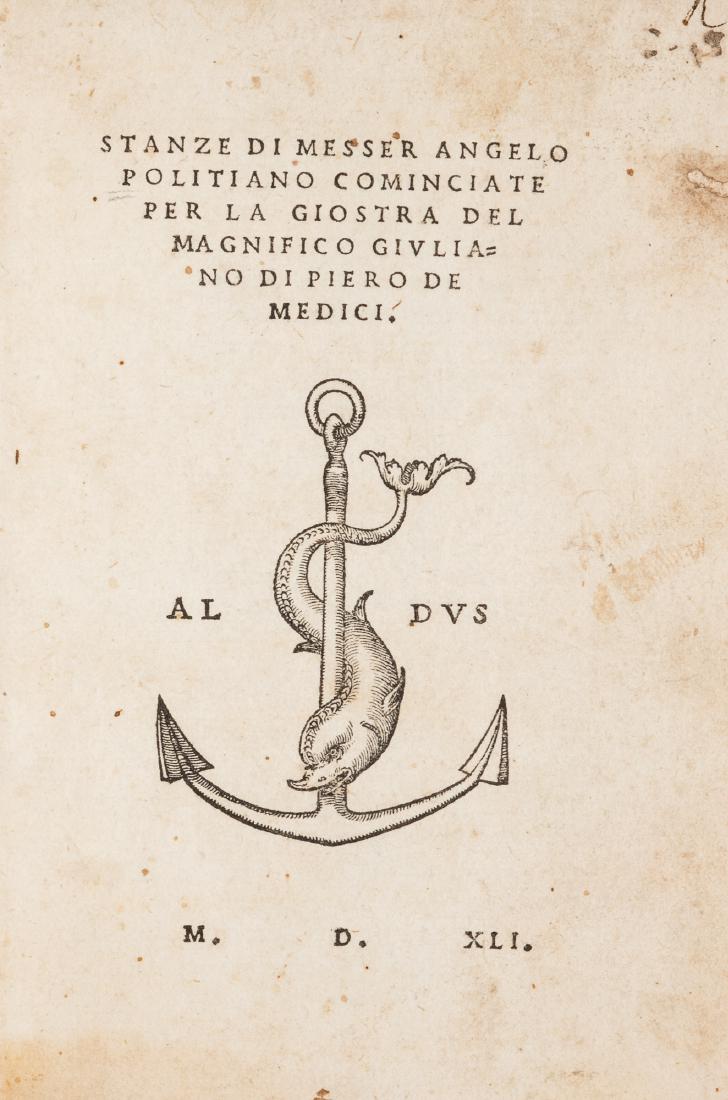 Aldina - Poliziano, Angelo (1 of 2)