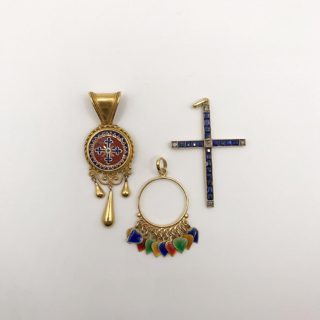 Lotto di tre pendenti (1 of 1)