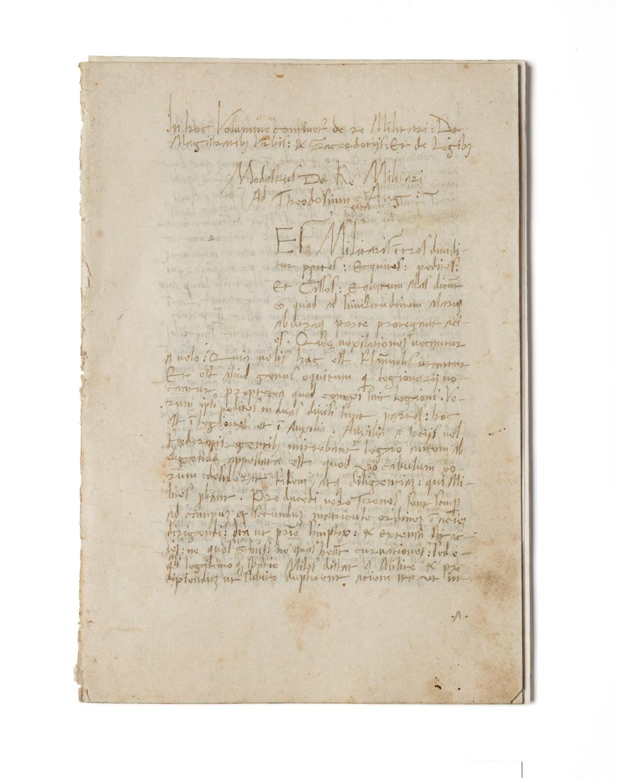 Modestus - Pomponio Leto (1 of 1)