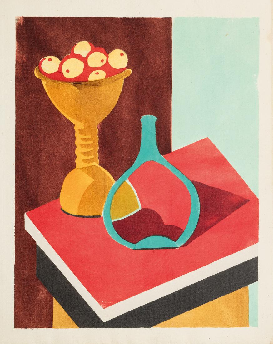 Rivista: Aujourd'hui. Revue des valeurs nouvelles paraissant quatre fois l'an Parigi, La Belle Edition (François Bernouard), (1919). In 4°. Illustrazioni di André Derain, Raoul Dufy, Pablo Picasso, Pierre M