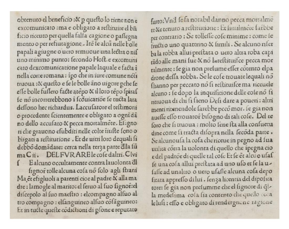 Incunabolo - Antoninus Florentinus (1 of 1)