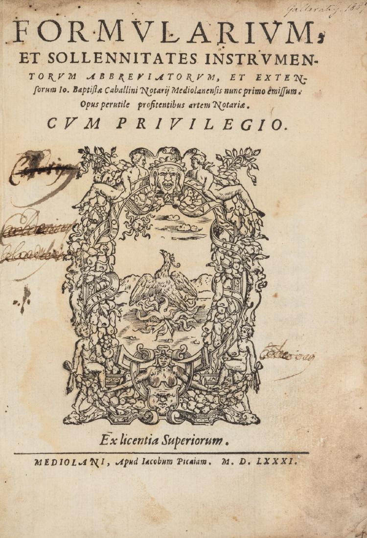 Notariato - Cavallini, Giovanni Battista (1 of 1)
