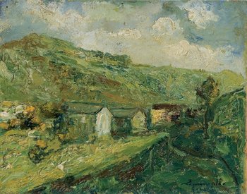 Ermenegildo Agazzi (1866-1945) Baite in montagna