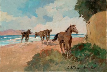 Carlo Domenici (1898-1981) Pascolo'