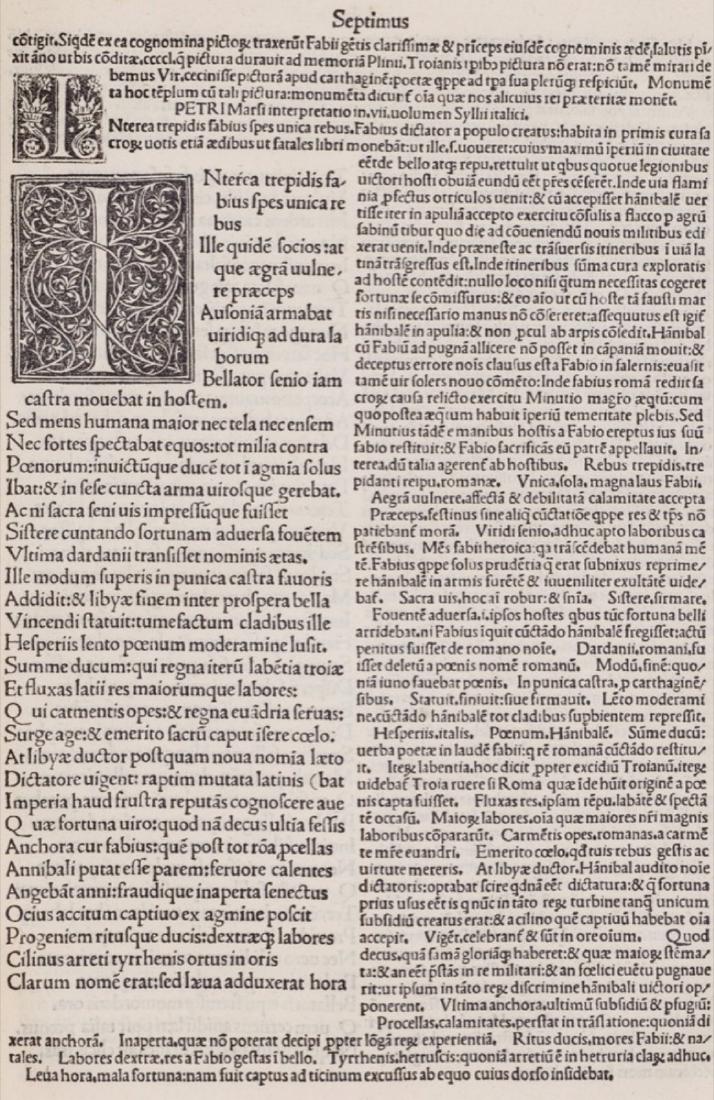 Incunaboli - Silius Italicus (1 of 1)