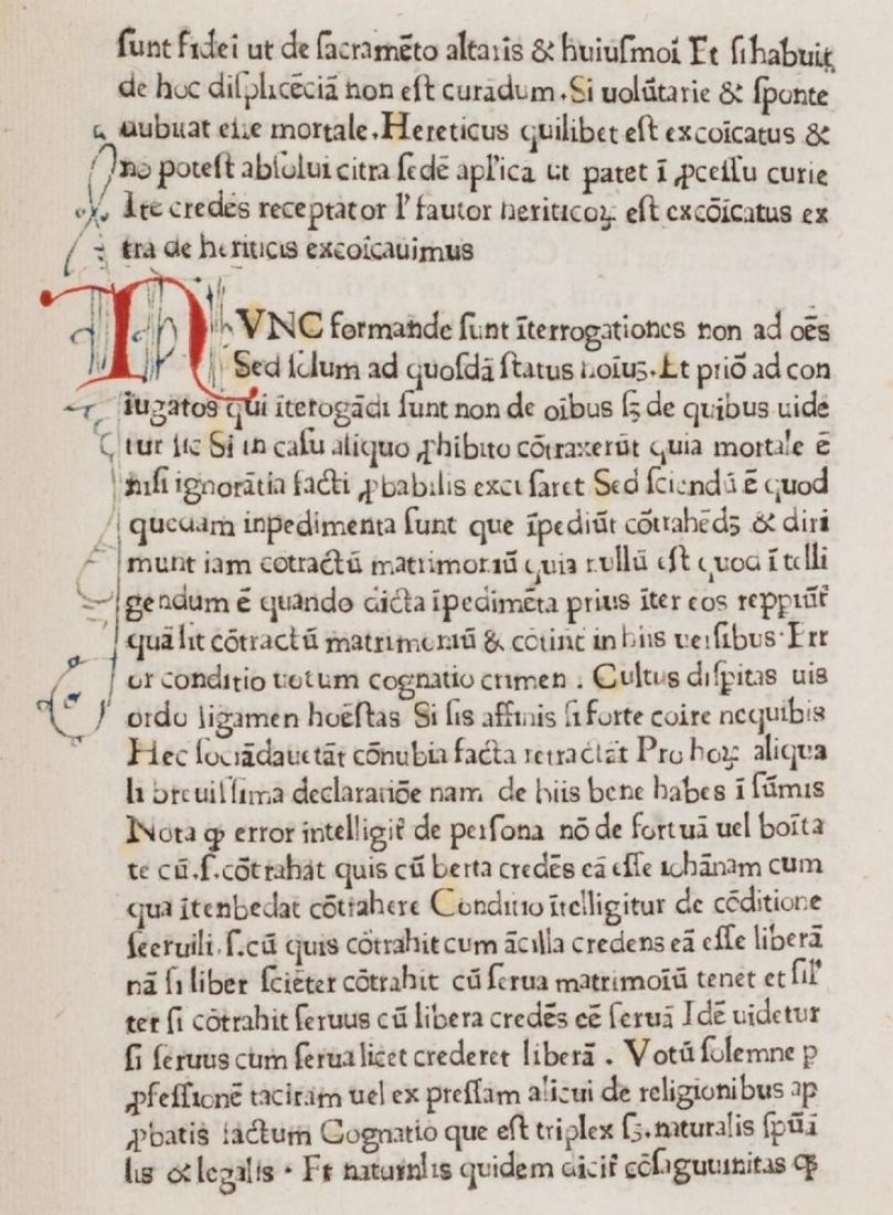 Incunabolo - Antoninus Florentinus (1 of 1)