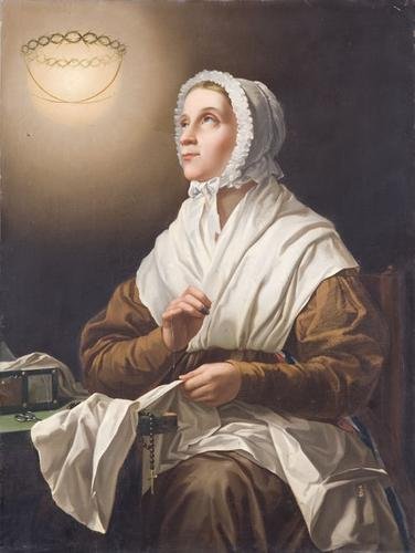 P. Cacciola' (attivo a Roma nel secolo XX) Beata 