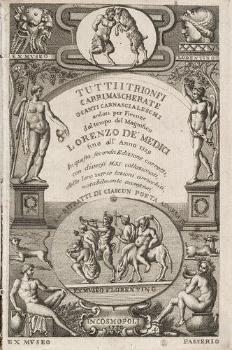 Firenze. Tutti i trionfi, carri, mascherate o ca