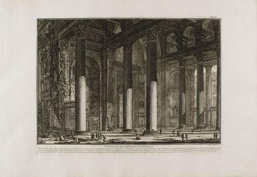 Piranesi, Giovanni Battista. Veduta del Pantheon  - 2