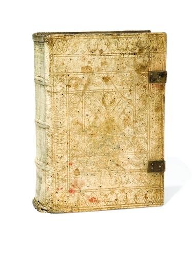 Paolo Diacono. Homiliarius doctorum de tempore et: Paolo Diacono. Homiliarius doctorum de tempore et de sanctis a Paulo Diacono collectus.Spira, Peter Drach, 1482. In 2°. Impresso in caratteri gotici su due colonne, marca tipografica all'ultim