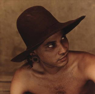 Mario Cravo Neto (b. 1947) Ritratto, ca. 1980: Mario Cravo Neto (b. 1947) Ritratto, ca. 1980Chromogenic print. "Mario Cravo Neto" in ink onthe verso.27.1 x 27.4 cm. (10.7 x 10.8 in.)(1)