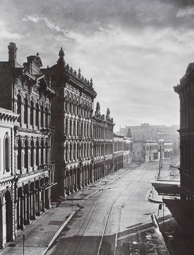Minor White (1908 - 1976) Front street Portland, O: Minor White (1908 - 1976) Front street Portland, Oregon, 1938Gelatin silver print, printed later. Signed and titled in pencil in an unknown hand on the verso. cm 22,6 x 17,3 (8.9 x 6.8 in.)(1)
