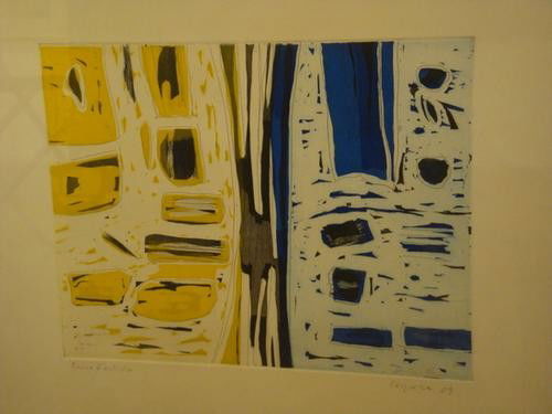 Antonio Corpora (Tunisi, 1909 - Roma, 2004) Compos: Antonio Corpora (Tunisi, 1909 - Roma, 2004) Composizione, 1969acquaforte acquatinta, es.P.A., cm 32 x 42 Firma e data a matita in basso a destra COMPOSITION, 1969, ETCHING AND AQUATINT, CM 32