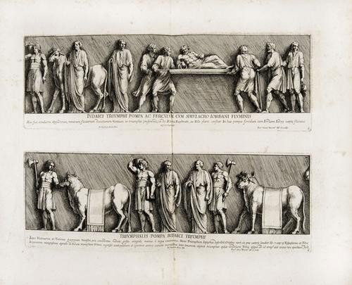 Illustrati - Bellori, Giovanni Pietro. Veteres arc: Illustrati - Bellori, Giovanni Pietro. Veteres arcus Augustorum triumphis insignes...Roma, ad Templum Sanctae Mariae de Pace [Giovanni Giacomo de Rossi], 1690. In 2°. Ritratto entro medag