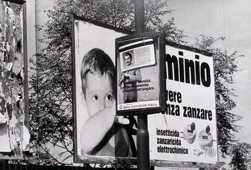 Gabriele Basilico (b. 1944) Milano, ca. 1970: Gabriele Basilico (b. 1944) Milano, ca. 1970Vintage gelatin silver print. Signed in pencil and photographer's credit stamp on the verso. cm 21,5 x 31,2