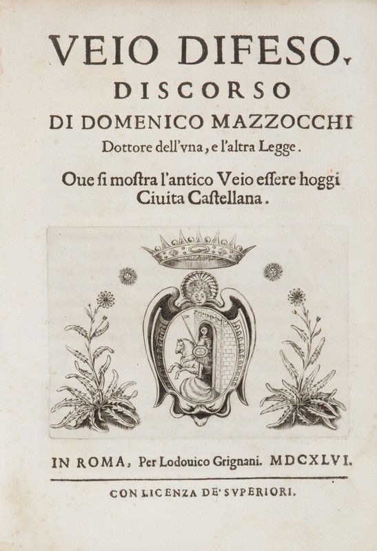 Mazzocchi, Domenico. Veio difeso...Oue si mostra l (1 of 1)