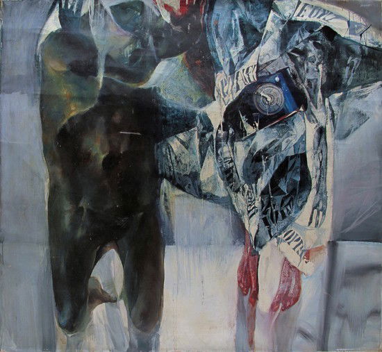 Renzo Vespignani (Roma, 1924 - 2001) Figura e gior (1 of 1)