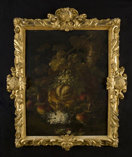 Scuola romana, metà del secolo XVII Uva, zucca, me (1 of 1)