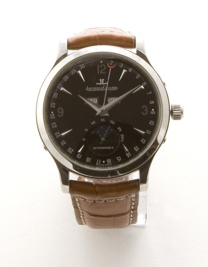 Orologio Jaeger LeCoultre, modello Master Control: Orologio Jaeger LeCoultre, modello Master Control 1000 hours cassa in acciaio, movimento automatico, quadrante nero. Con astuccio originale e garanzia JEAGER LECOULTRE WRISTWATCH, MASTER CONTR