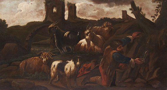 Cerchia di Philipp Peter Roos, detto Rosa da Tivoli (Sa