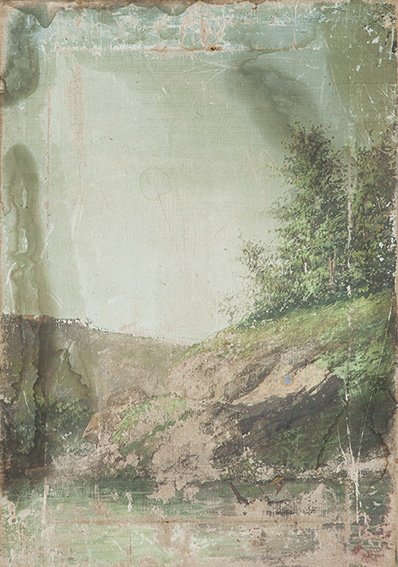 Scuola Italiana del XIX secolo Le quattro stagioni: olio su tela, senza cornice, cm 53 x 37 ciascunoalcuni firmatiITALIAN SCHOOL - 19TH CENTURY, THE FOUR SEASONS, OIL ON CANVAS, CM 53 X 37 EACH ONE, UNFRAMED, SOME SIGNED