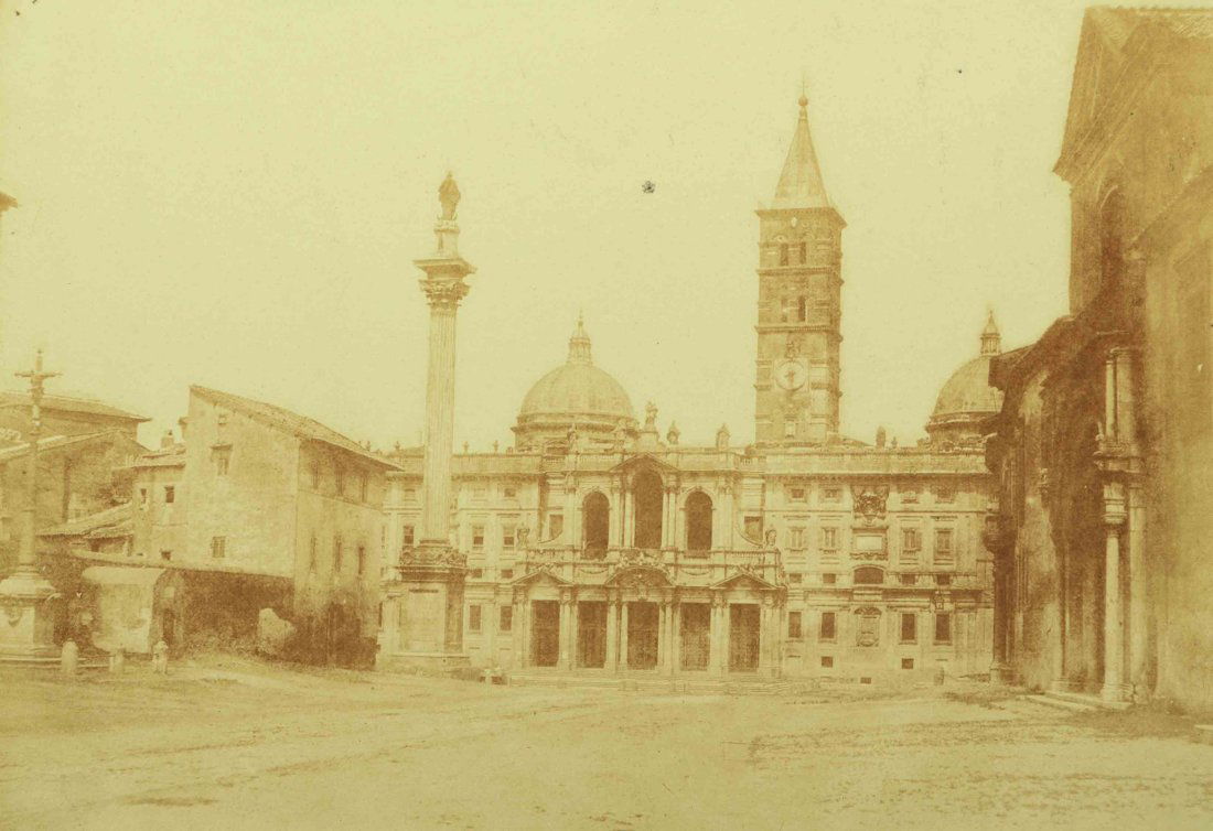 Giacomo Caneva (c.1813-1865/90): Santa Maria Maggiore, 1850/52