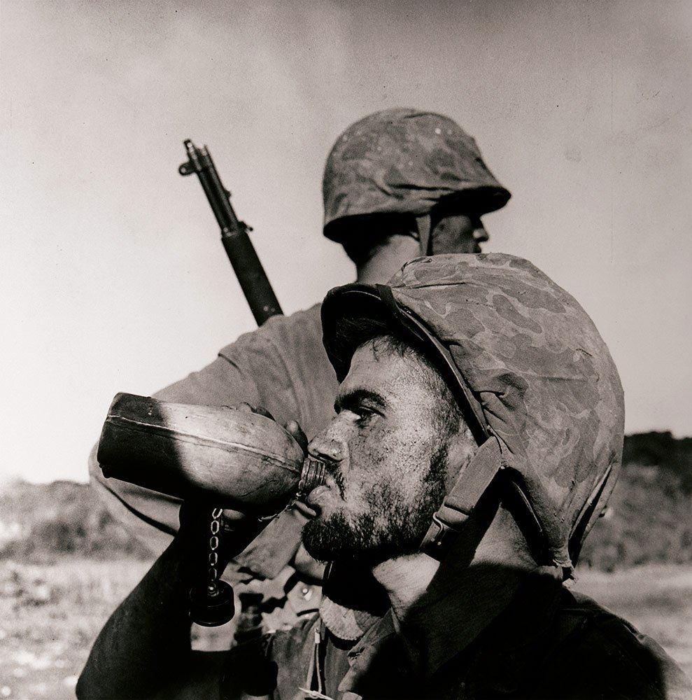 W. Eugene Smith (1918-1978): Soldiers, Saipan, 1944