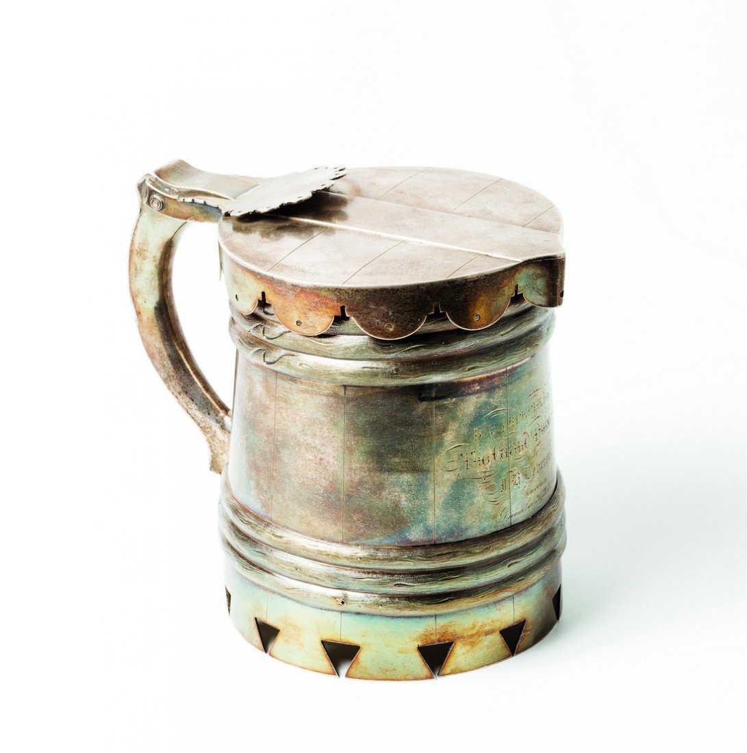 Tankard in argento titolo 840, Russia, 1871 (1 of 6)