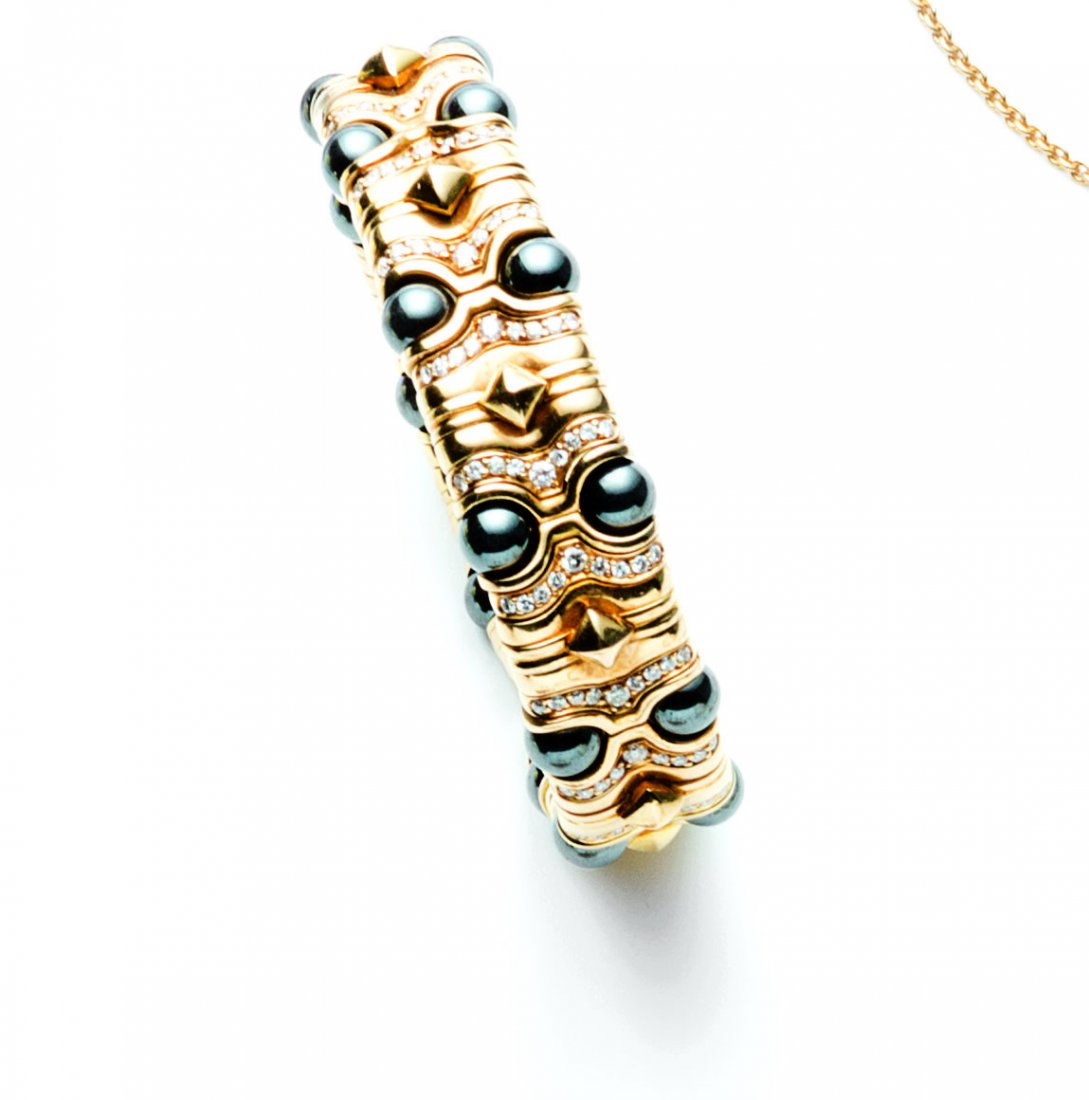 Bulgari, bracciale in oro giallo 18 ct (1 of 1)