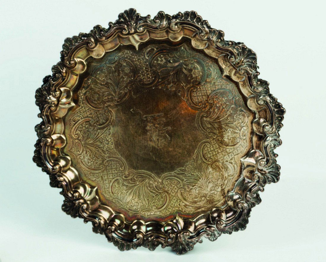 Salver in argento, Giorgio III (1 of 1)