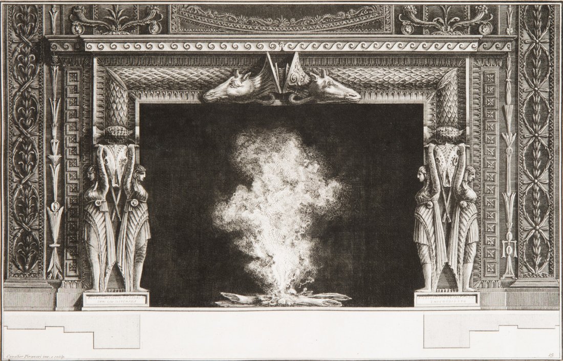 Piranesi, Giovanni Battista: [Diverse Maniere d'adornare i cammini ed ogni altra parte degli edifizi desunte dall'archittetura Egizia, Etrusca e Greca con un Ragionamento Apologetico in defesa Dell'Archittetura Egizia, e Toscana]