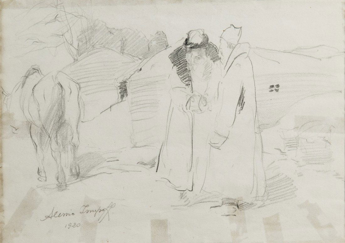 Alessio Issupoff (Vjatka 1889 - Roma 1957) (1 of 2)