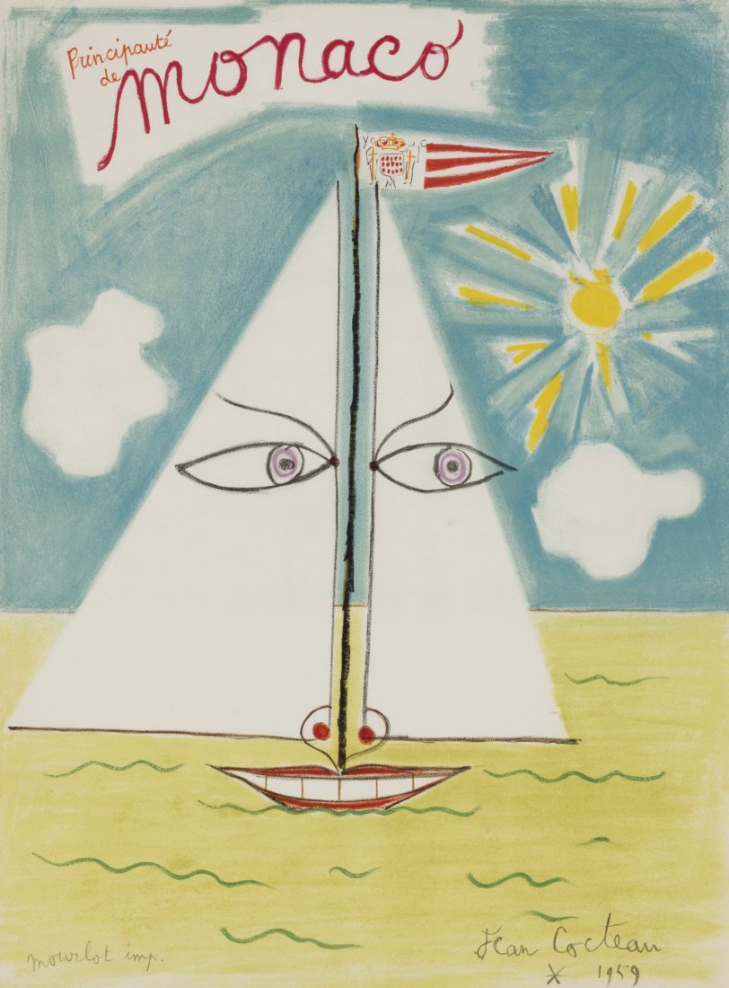 Jean Cocteau (Maisons-Laffitte 1889 - Fontainebleau (1 of 1)