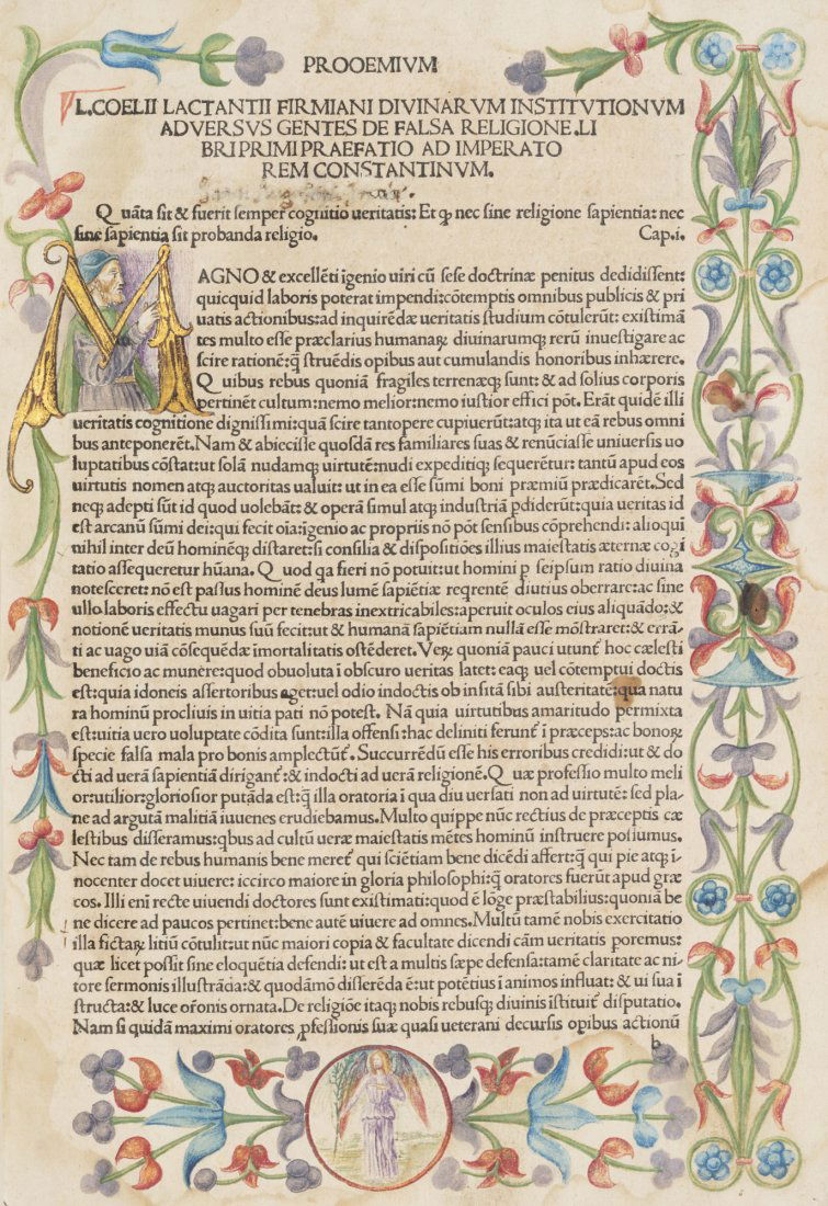 Lactantius, Lucius Coelius Firmianus - Fortunatus, (1 of 1)