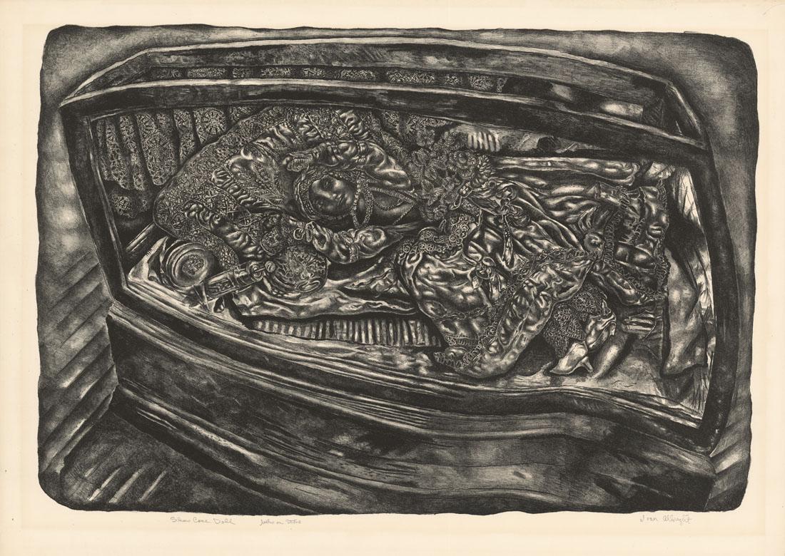 Ivan Albright, Show Case Doll, Lithograph (1 of 3)