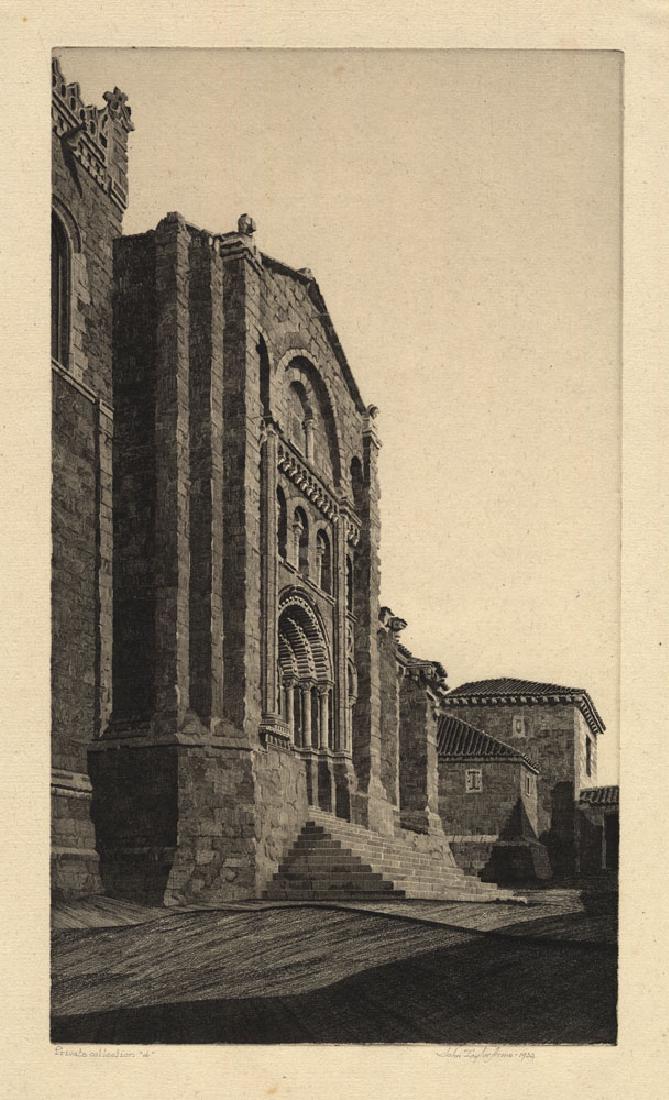 John Taylor Arms,  Puerta del Obispo,  Etching (1 of 3)