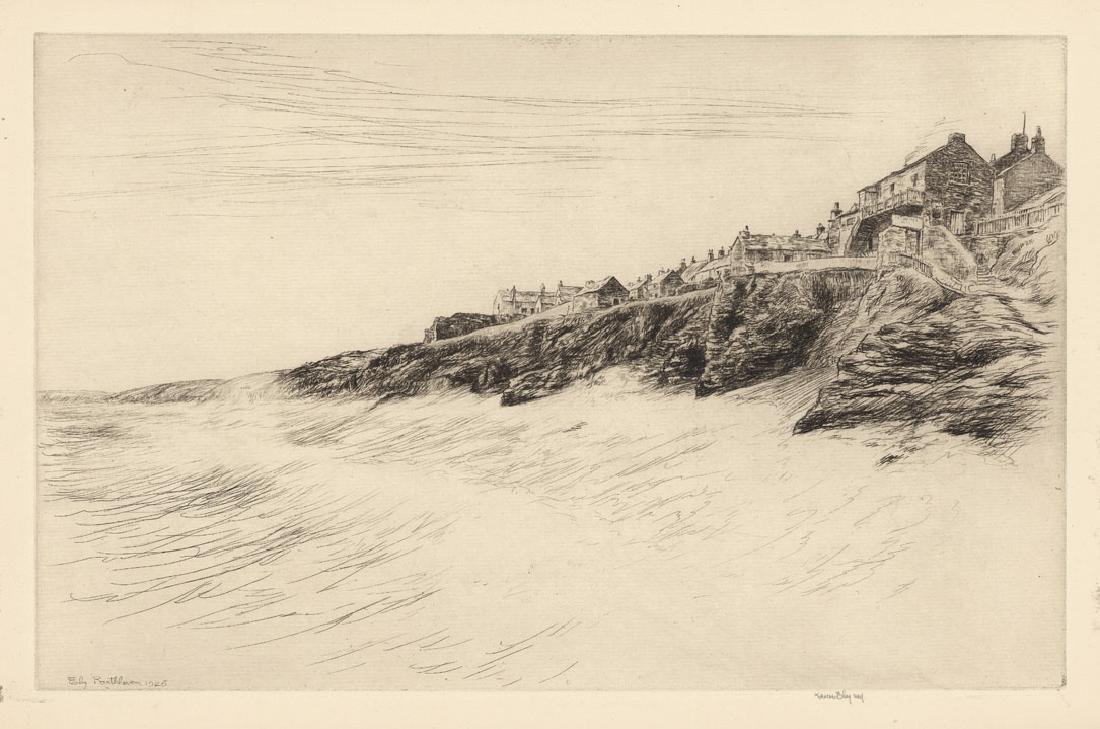 Kerr Eby,  Porthleven, Etching (1 of 3)