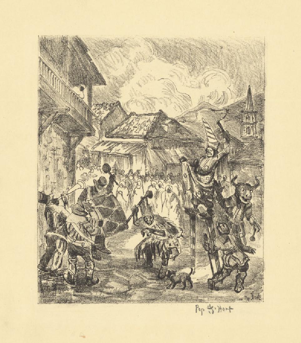 Pop Hart, Voodoo Dance,  Lithograph (1 of 2)