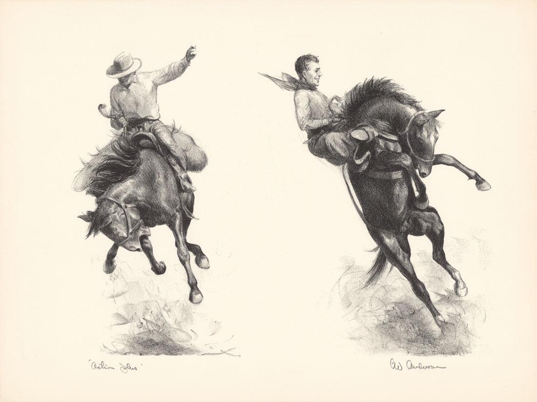 Clarence W. Anderson, Action Plus, Lithograph (1 of 3)