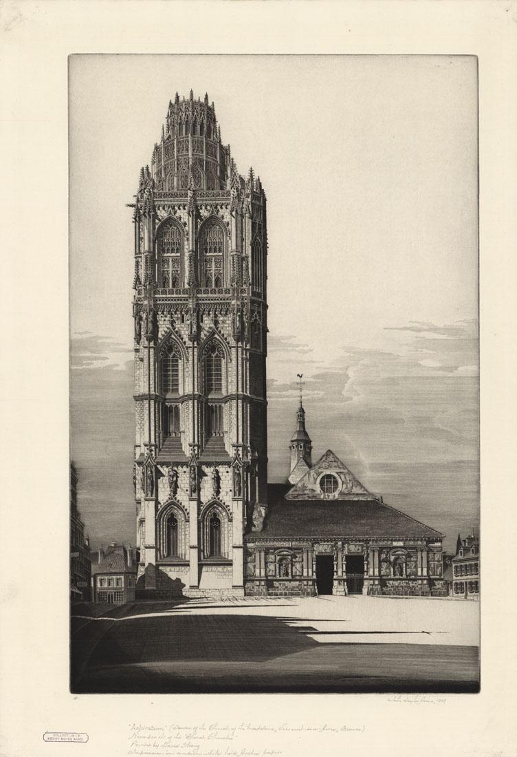 John Taylor Arms, Aspiration, Etching (1 of 3)