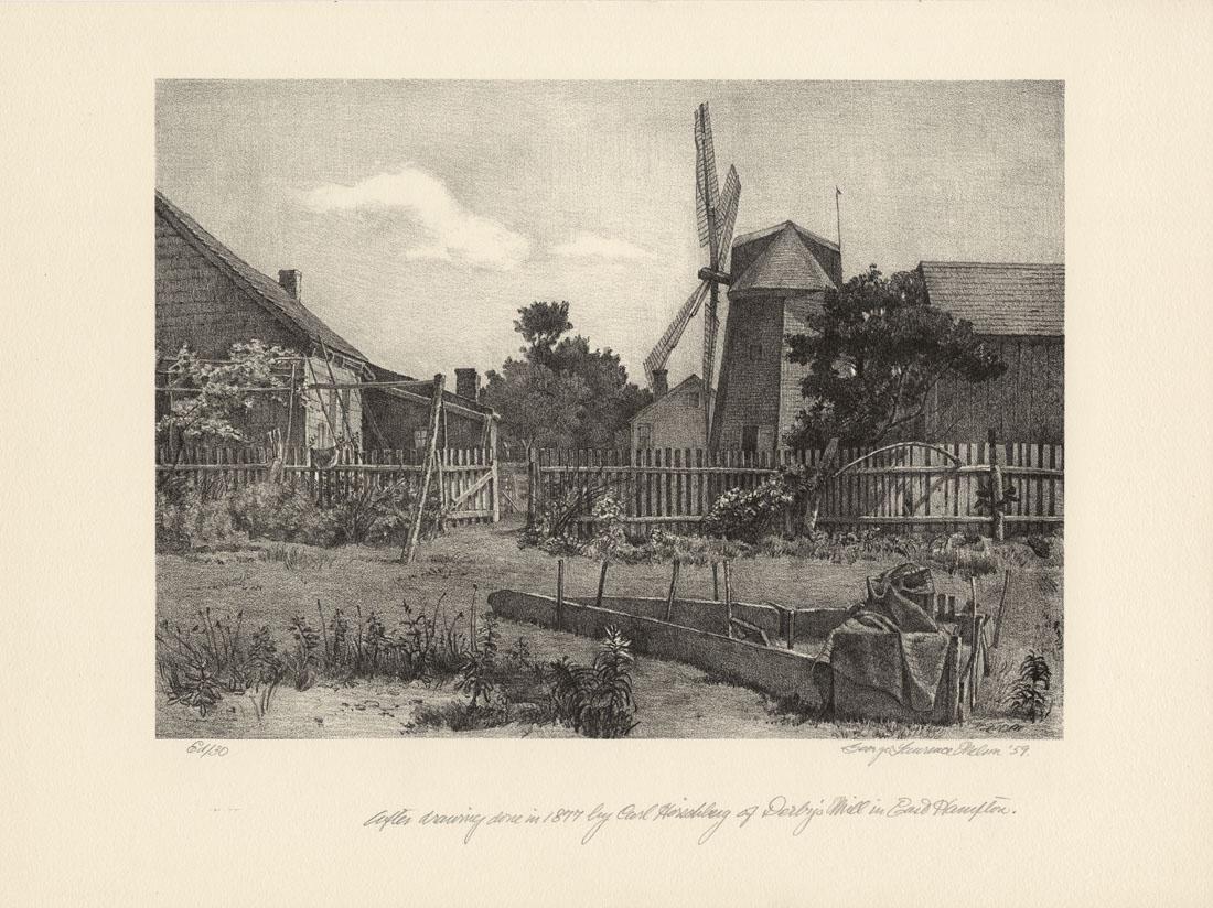 George Laurence Nelson, East Hampton, Lithograph (1 of 3)