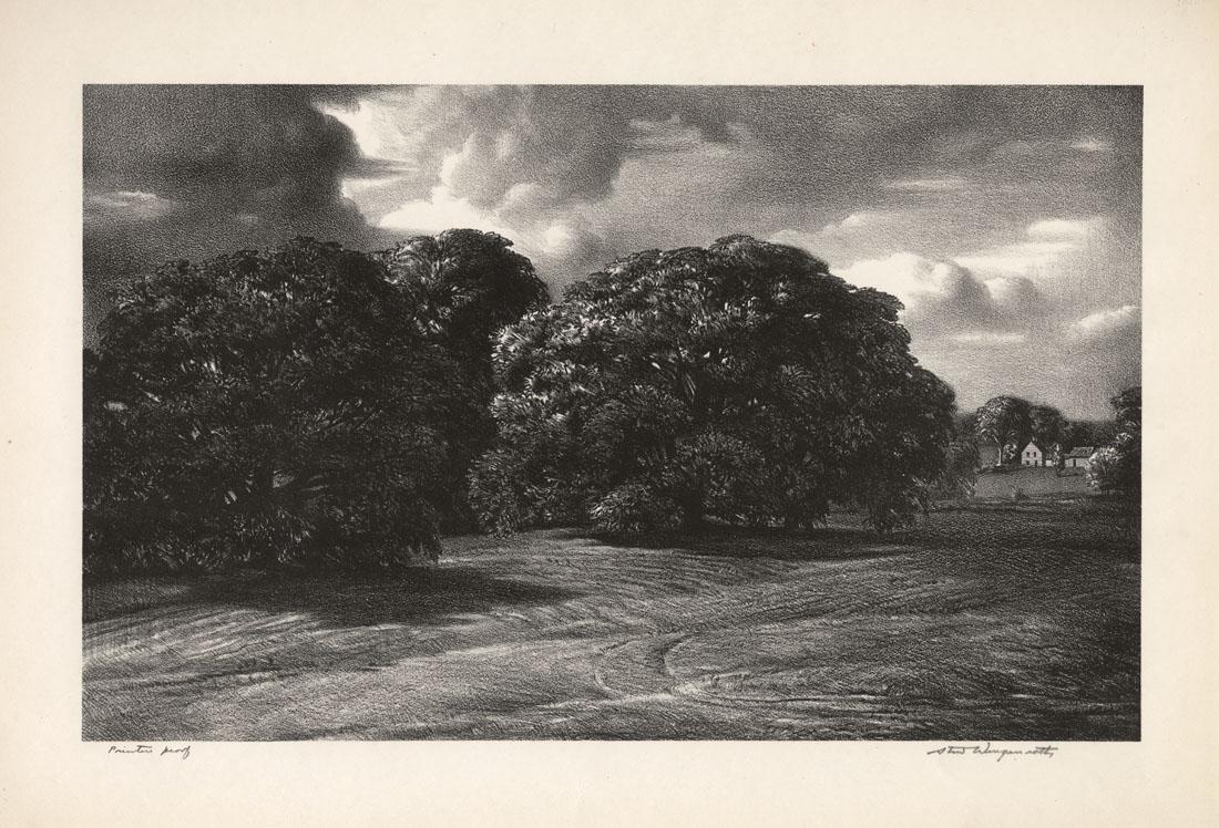Stow Wengenroth, Pastoral, Lithograph (1 of 3)