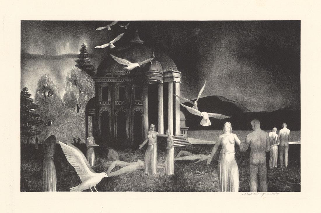 Stow Wengenroth, Composition, Lithograph (1 of 3)