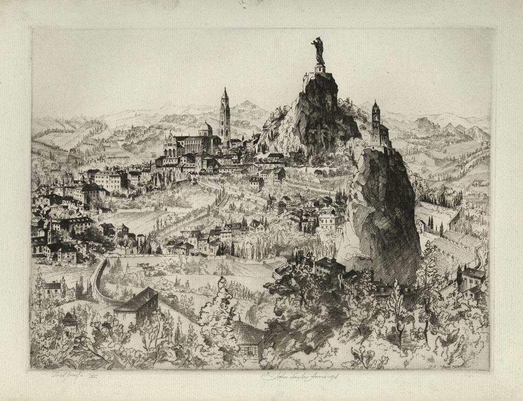 John Taylor Arms, Le Puy, Etching (1 of 4)