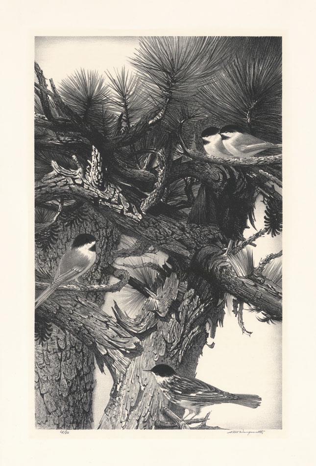 Stow Wengenroth, Friendly Neighbors, Lithograph (1 of 3)