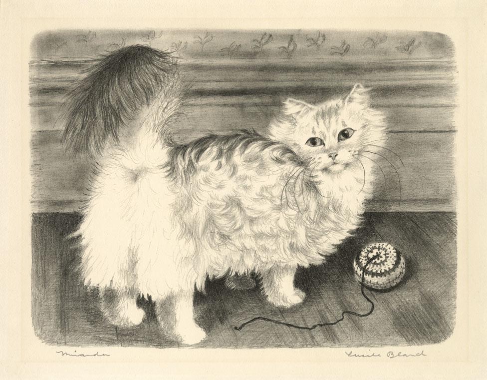 Lucile Blanch, Miranda, Lithograph (1 of 3)