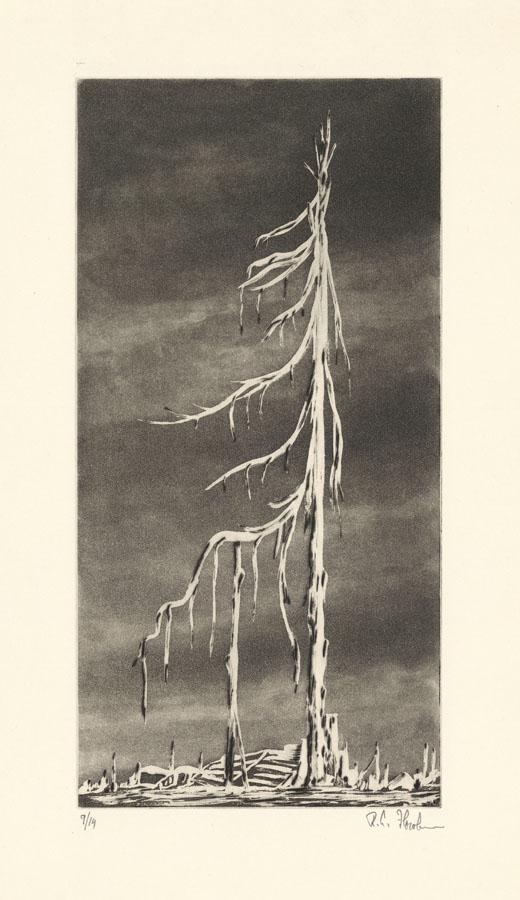 Richard Florsheim, Man-Made Tree, Lithograph (1 of 3)