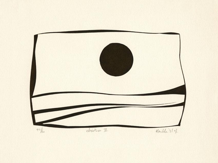 Richard Kemble, Christmas II, Woodcut (1 of 2)